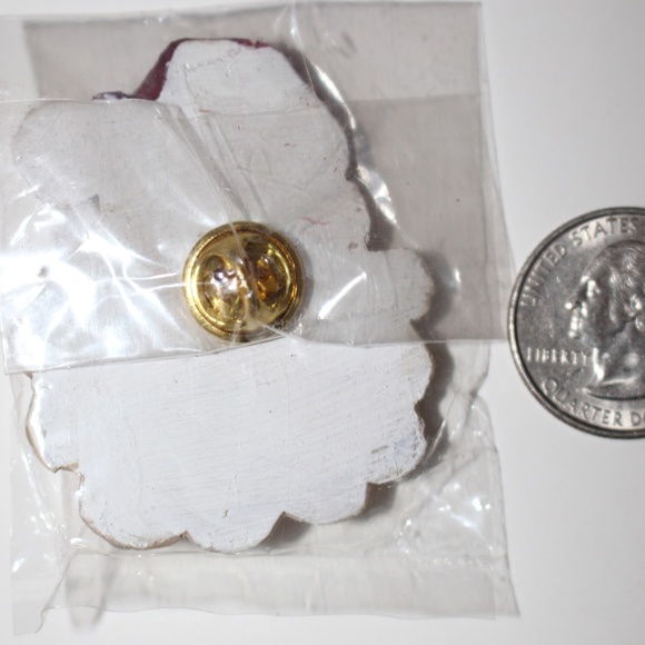 Old Fashions Resin Santa Clause, Faux Hand Carved Wood look, pin - Picture 4 of 4